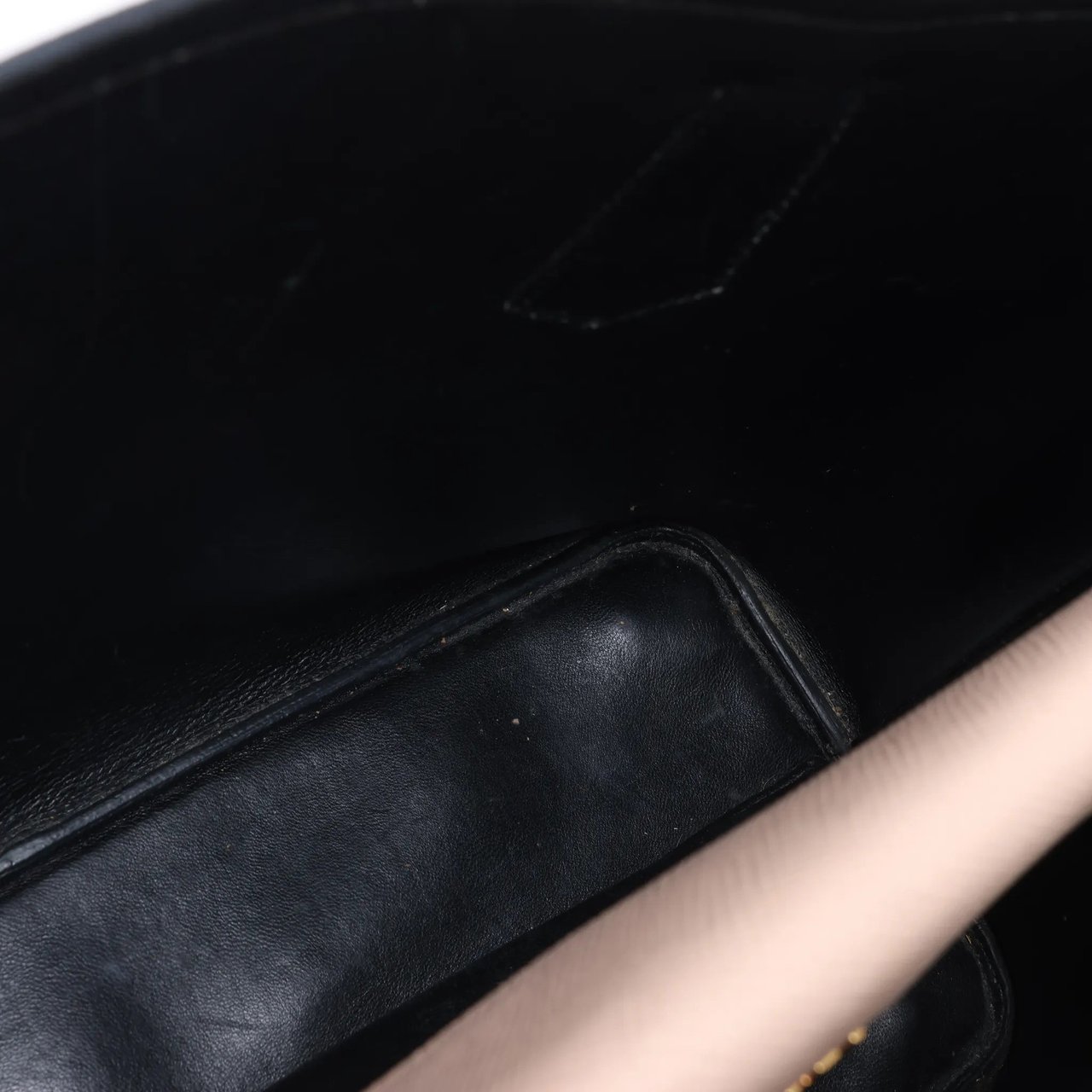 Prada Double Saffiano Leather Handbag in Pink Roze