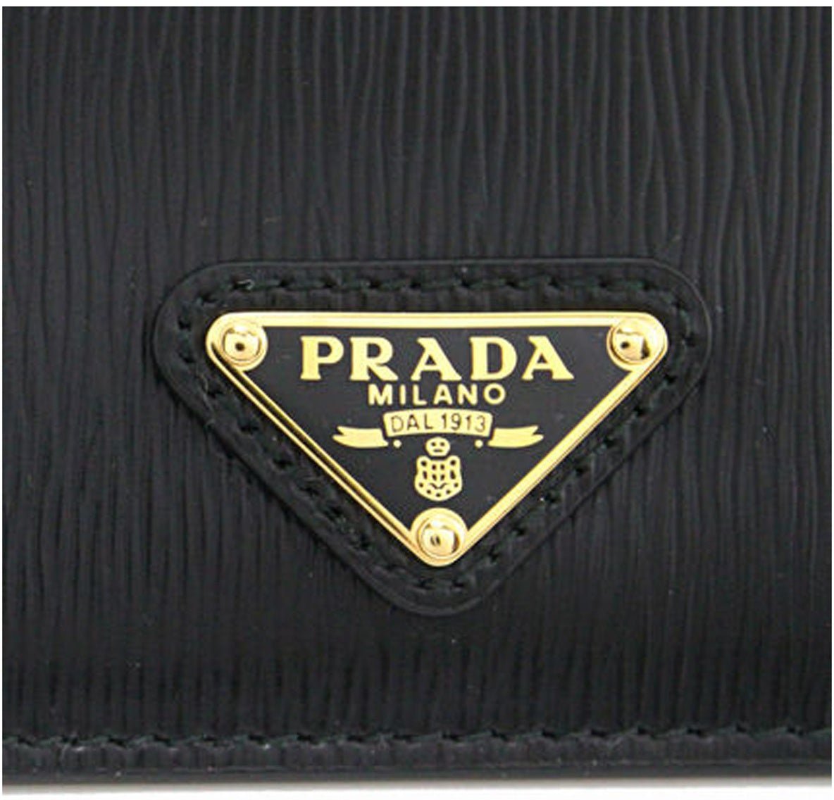 Prada Leather Card Holder Divers
