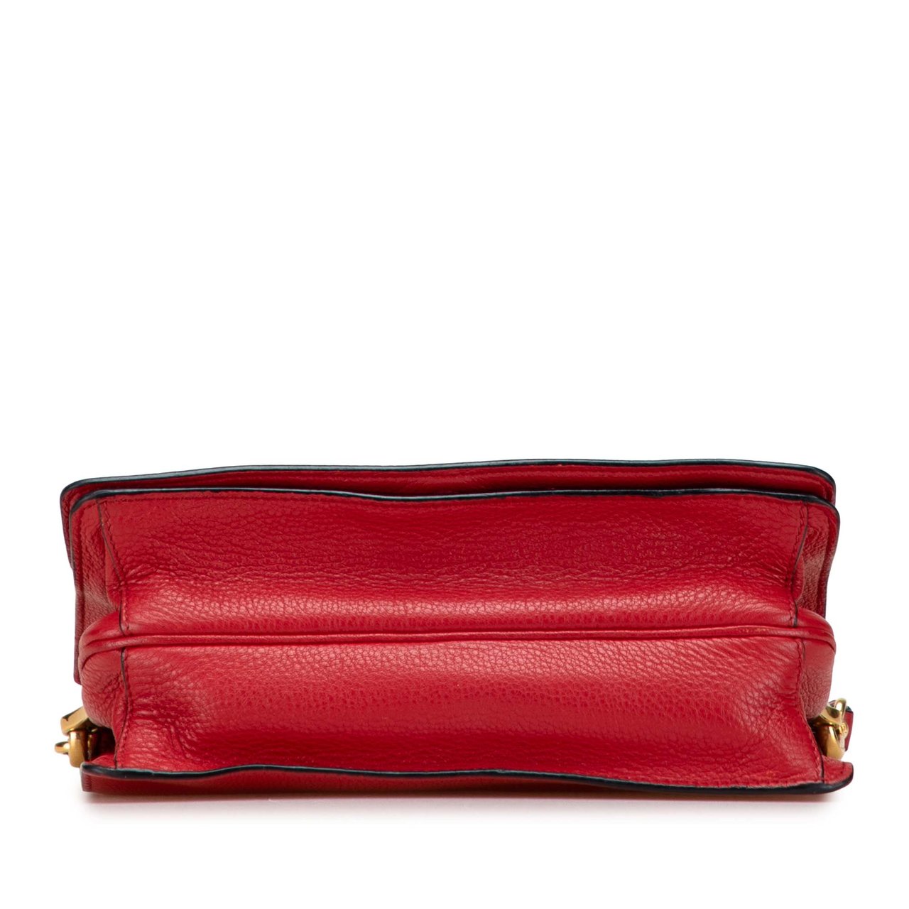 Prada Vitello Daino Flap Crossbody Rood