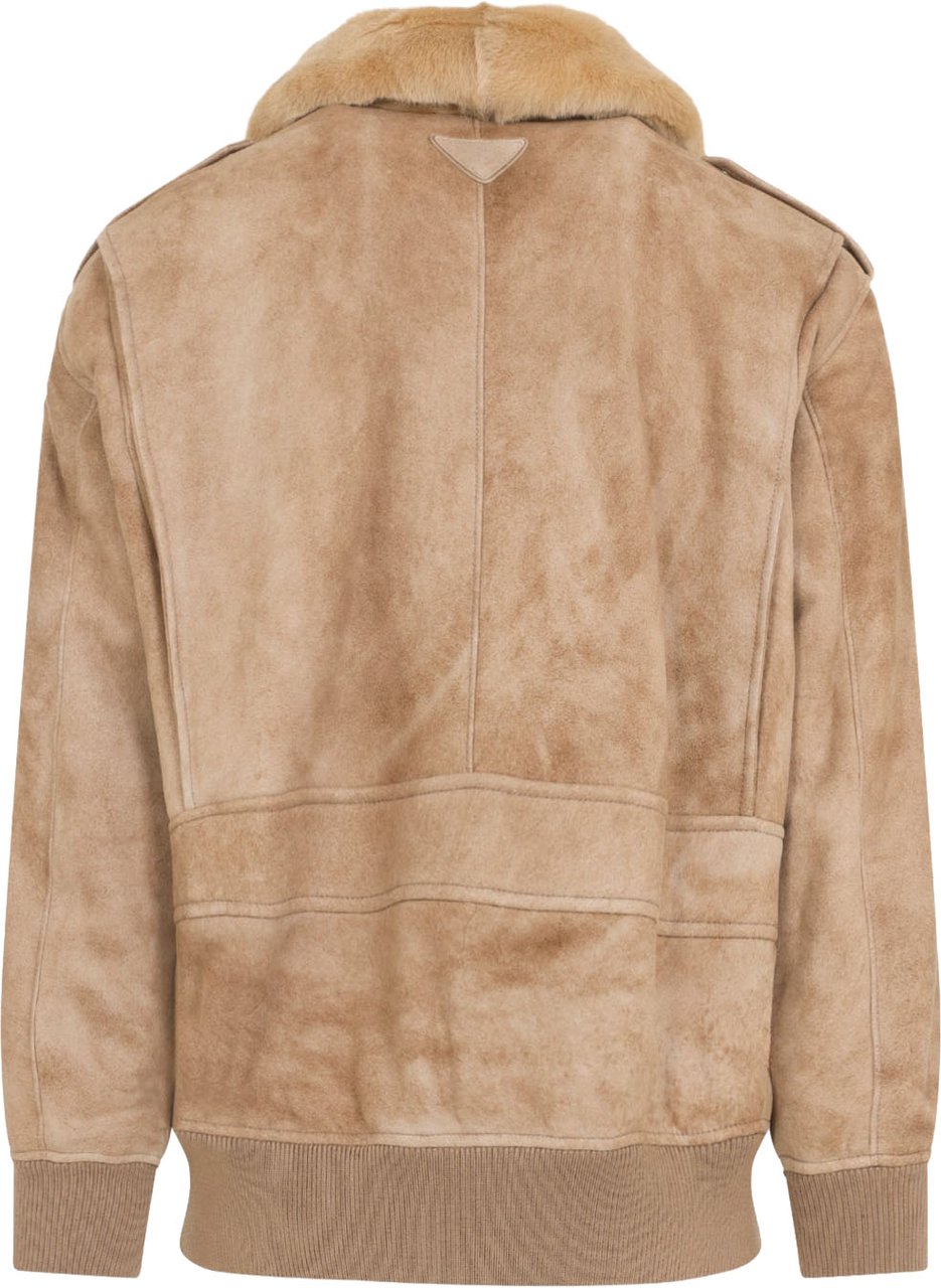 Prada Leather Jacket Divers