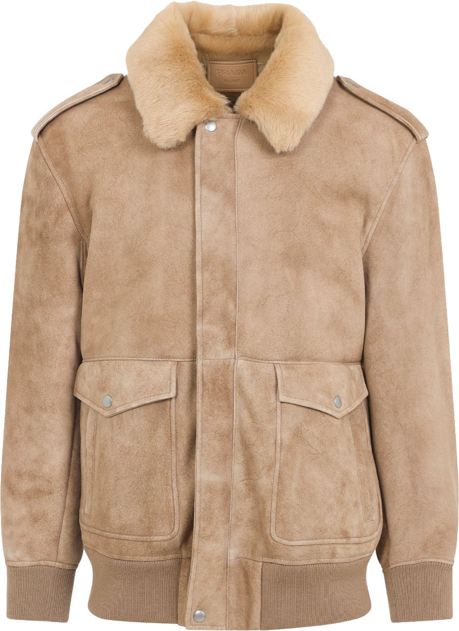 Prada Leather Jacket Divers