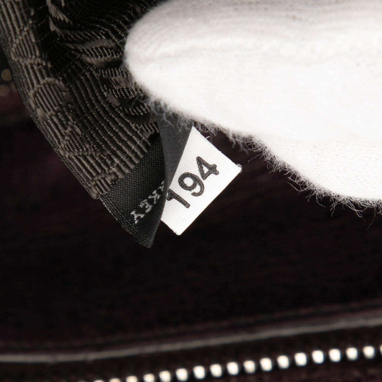 Prada Soft Calf Trimmed Tessuto Zip Top Satchel Rood