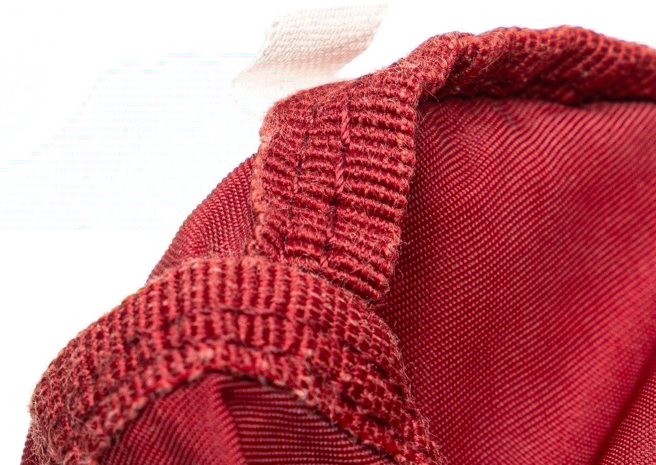 Prada Tessuto Drawstring Pouch Rood