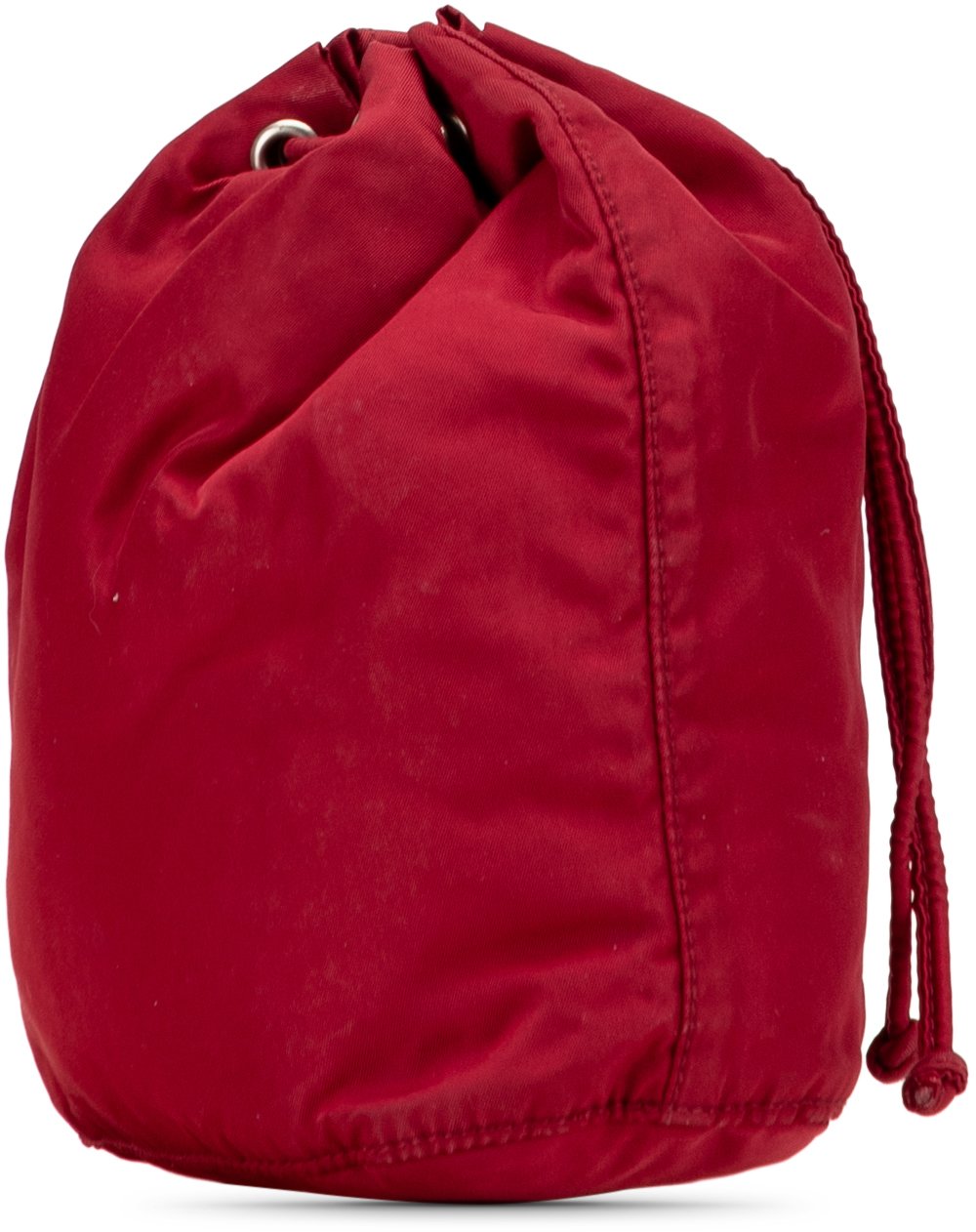 Prada Tessuto Drawstring Pouch Rood