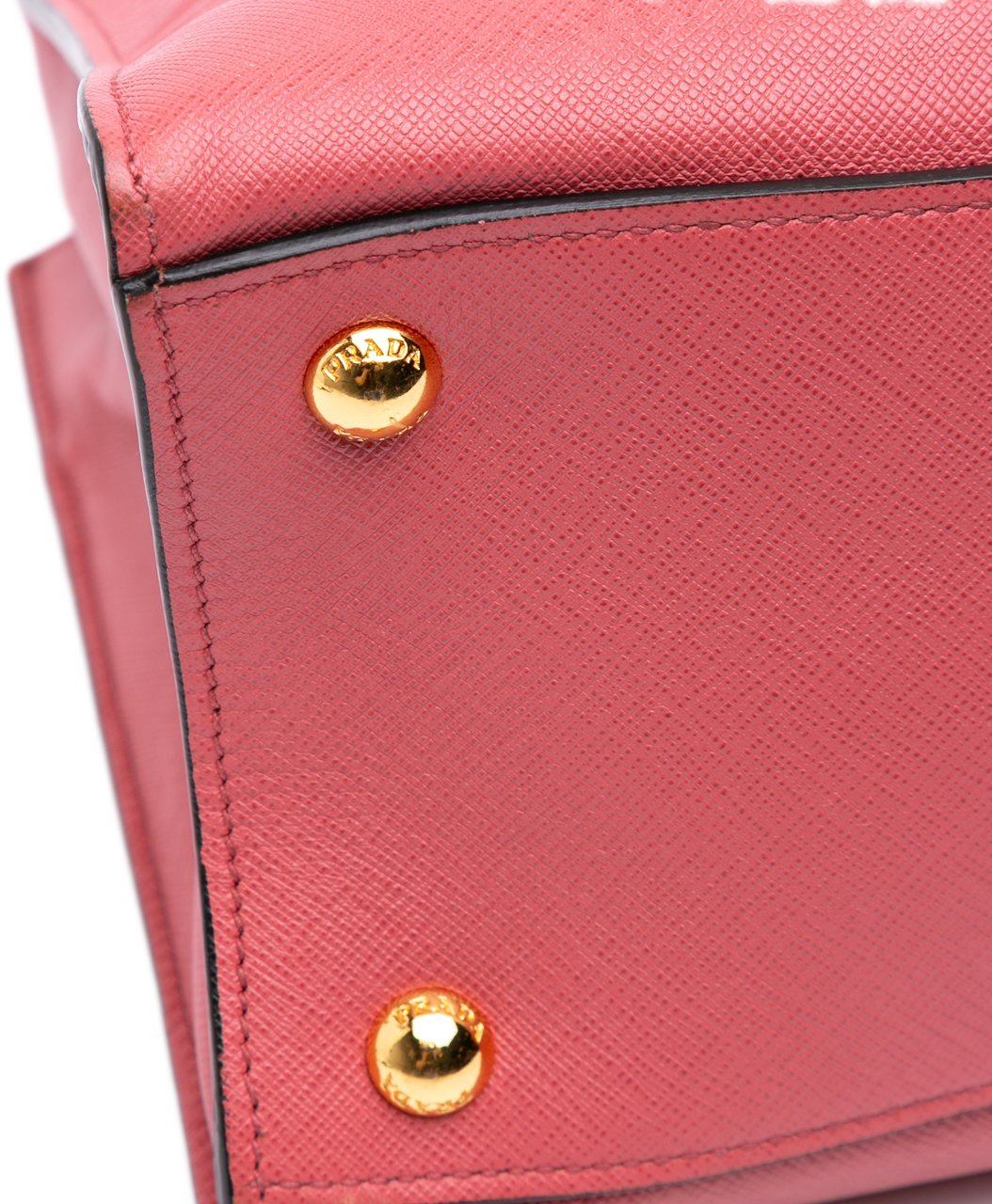 Prada Saffiano Soft Triple Pocket Tote Roze