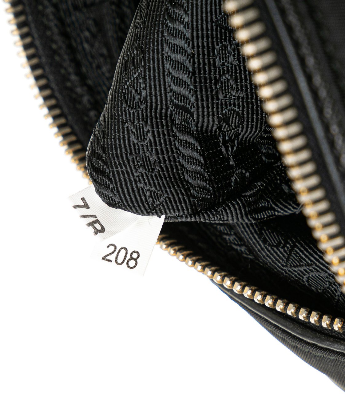Prada Small Tessuto Front Pocket Camera Bag Zwart