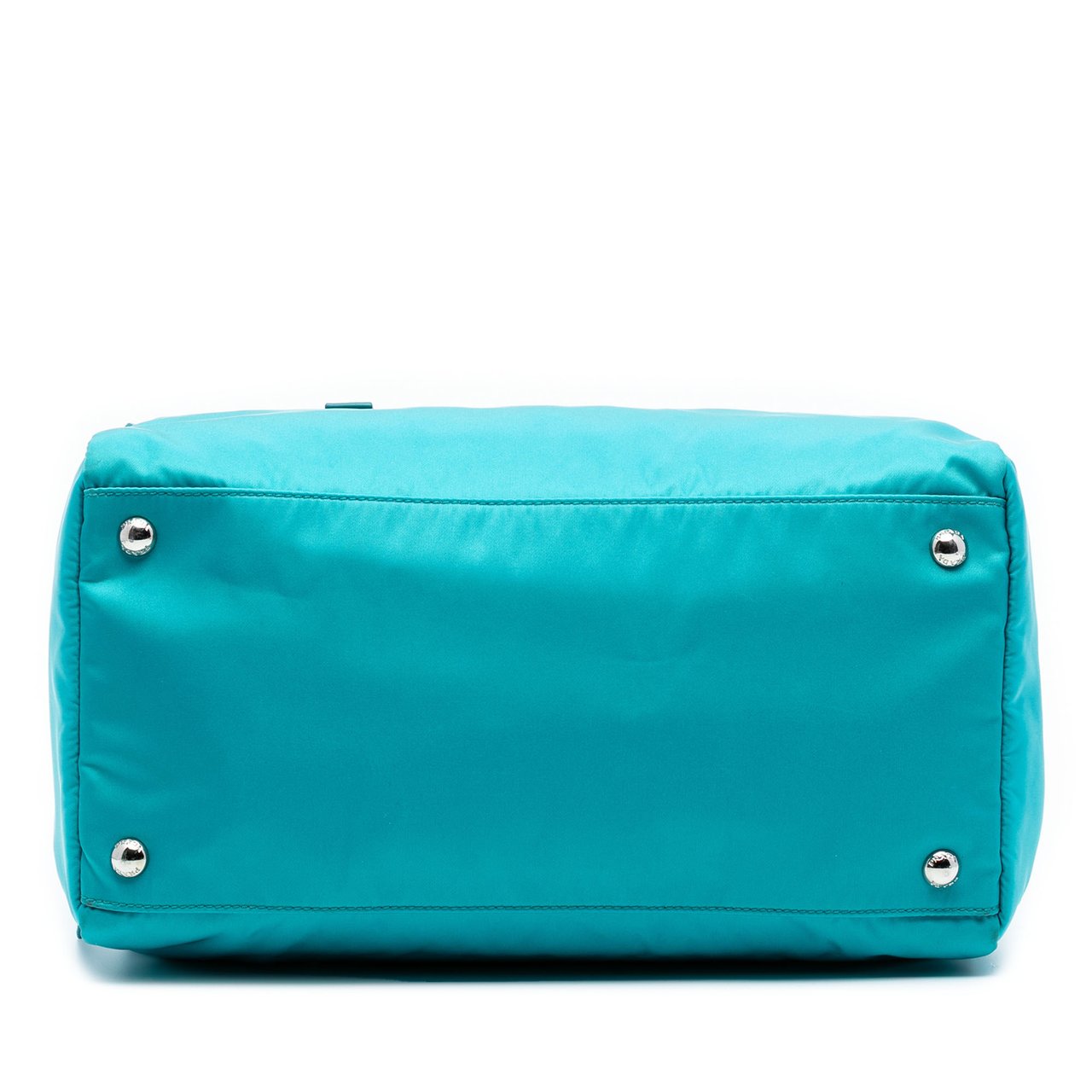 Prada Tessuto Satchel Blauw