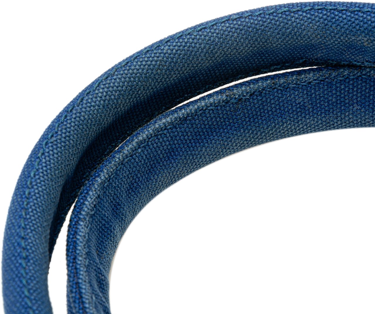 Prada Canvas Canapa Logo Satchel Blauw