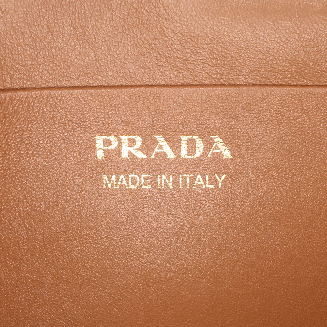Prada Mini Vitello Daino Vanity Bag Wit
