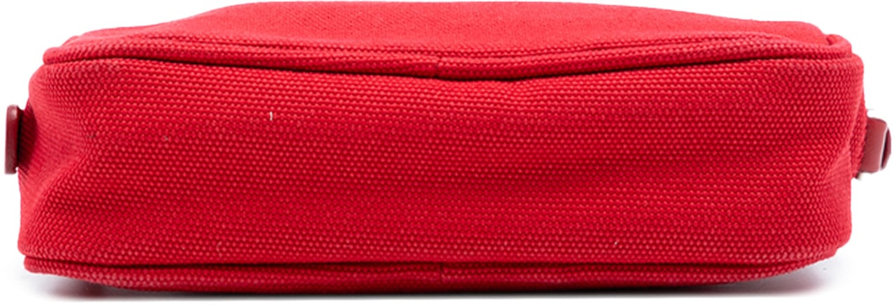 Prada Canvas Canapa Pouch Rood