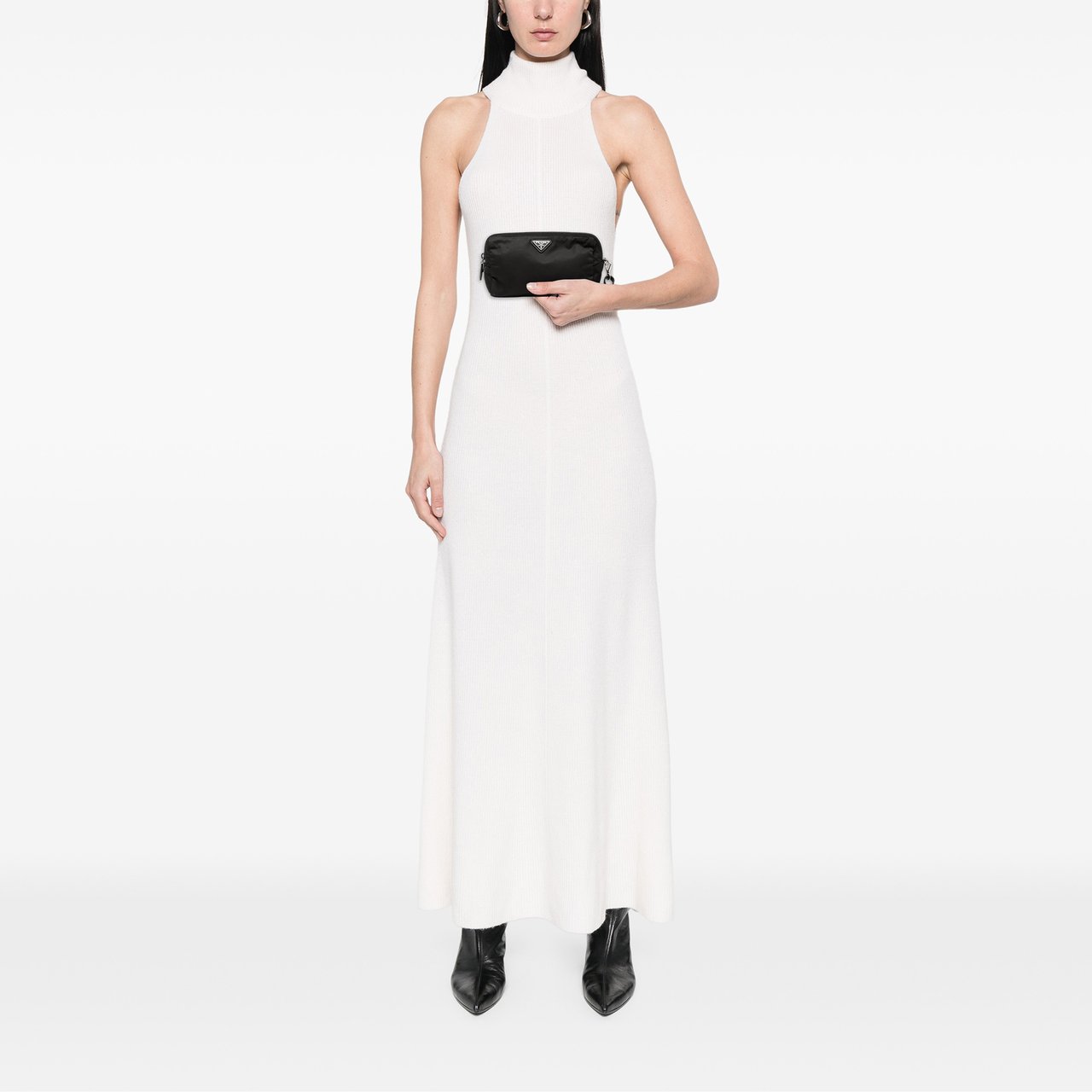 Prada Tessuto Pouch Zwart