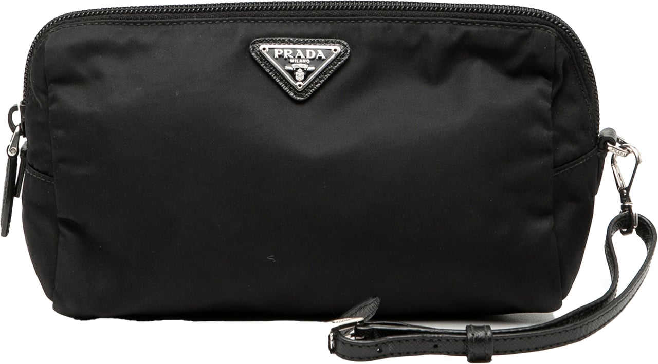 Prada Tessuto Pouch Zwart
