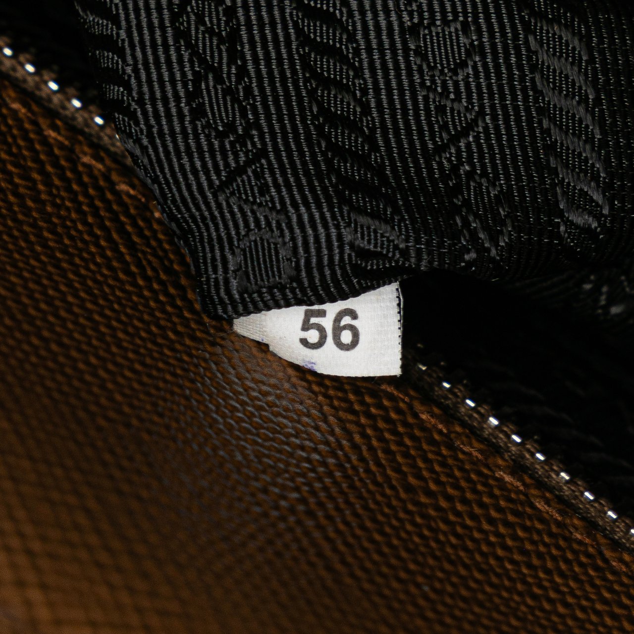 Prada Saffiano Lux Double Handle Shopping Tote Bruin