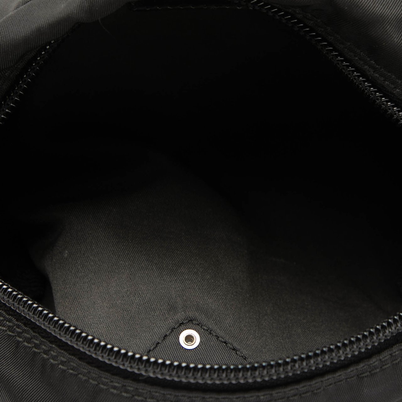 Prada Mini Tessuto Pouch Zwart