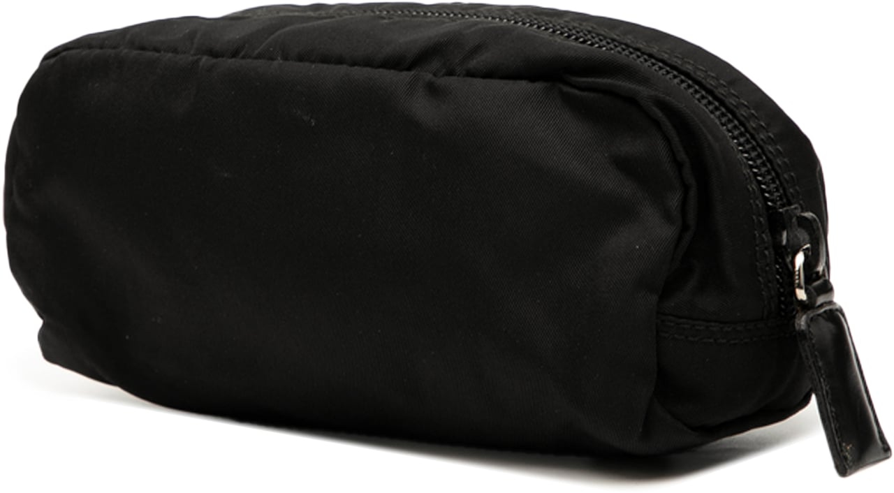 Prada Mini Tessuto Pouch Zwart