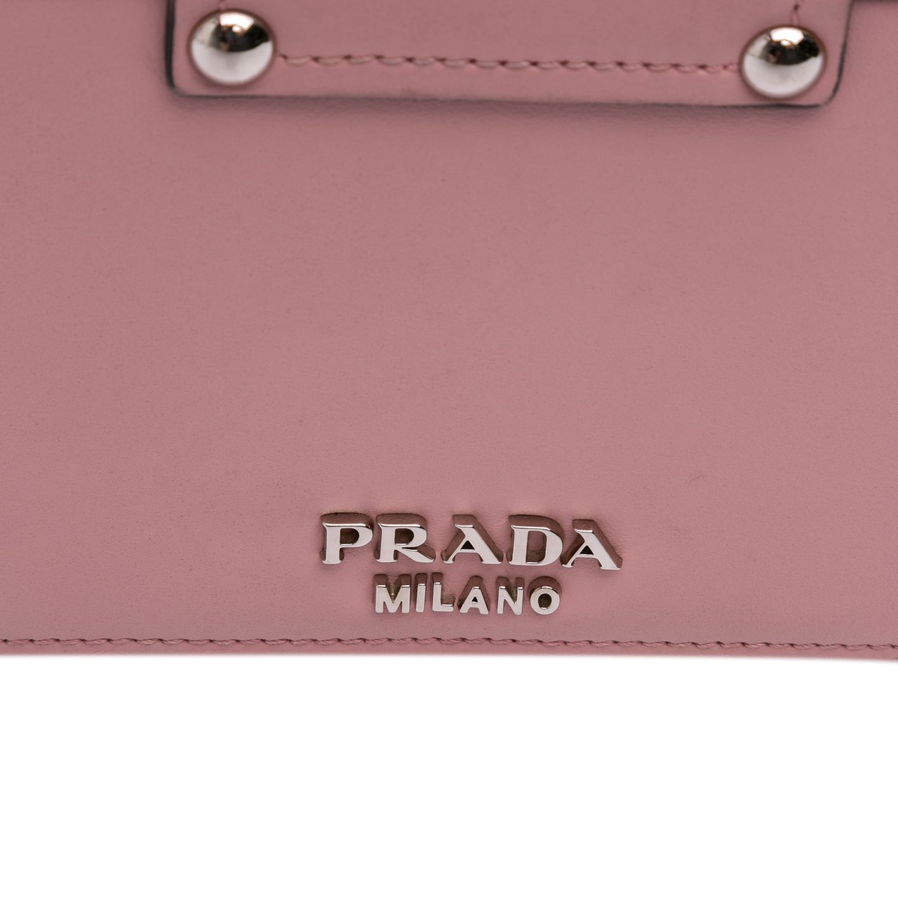 Prada City Calf Plex Ribbon Crossbody Roze