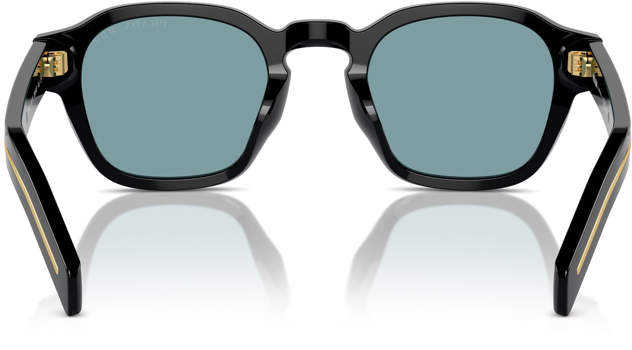 Prada 0pr A16s Square Acetate Sunglasses Blauw