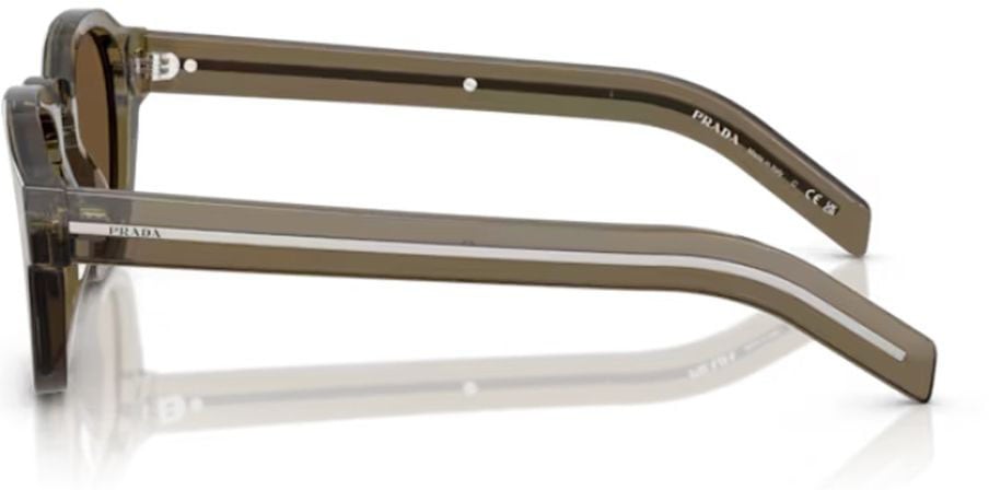 Prada Transparent Earth PRA16S Phantos Sunglasses Bruin
