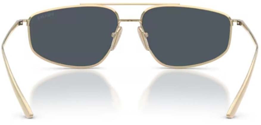 Prada 0pr C51s Gold Metal Frame Sunglasses Grijs