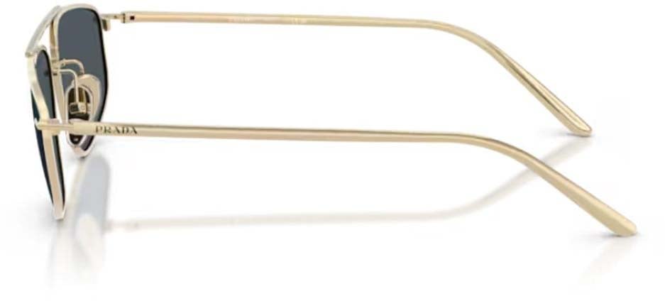 Prada 0pr C51s Gold Metal Frame Sunglasses Grijs