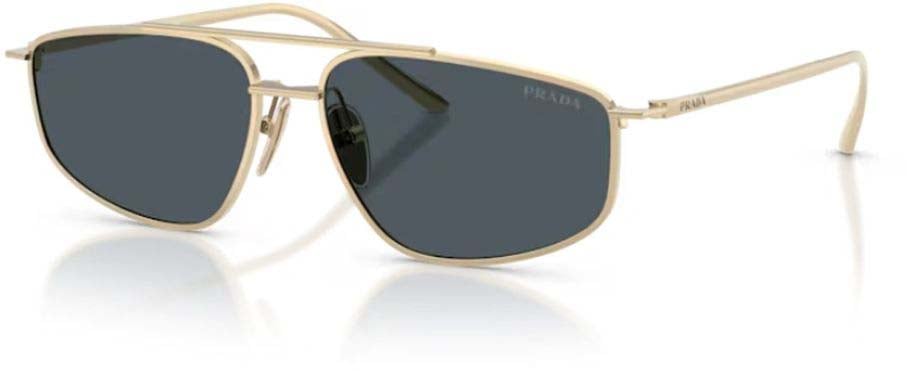 Prada 0pr C51s Gold Metal Frame Sunglasses Grijs