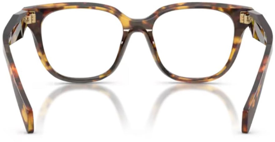 Prada 0pr C11v Classic Tortoiseshell Square Frame Eyeglasses Rood