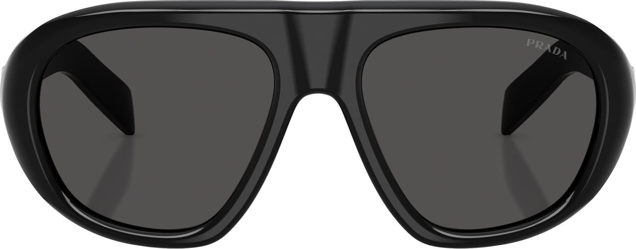 Prada 0pr C05s Oversized Aviator Sunglasses Grijs