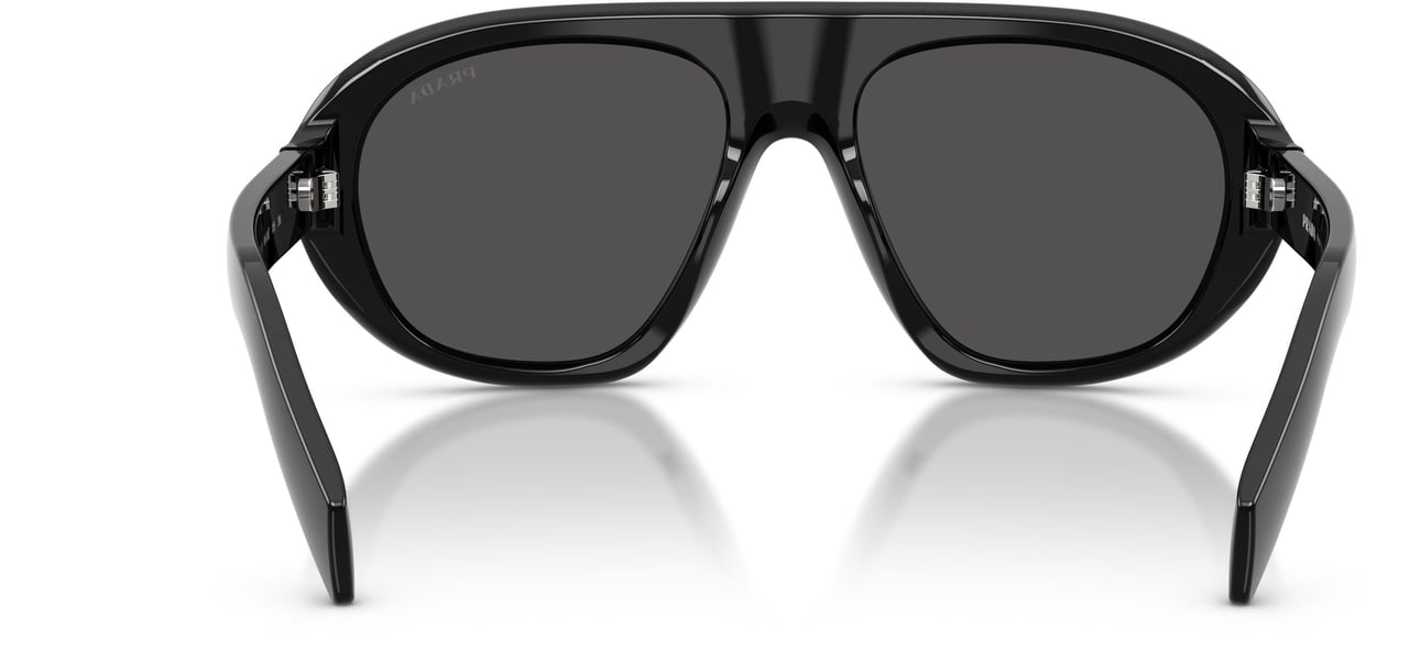Prada 0pr C05s Oversized Aviator Sunglasses Grijs