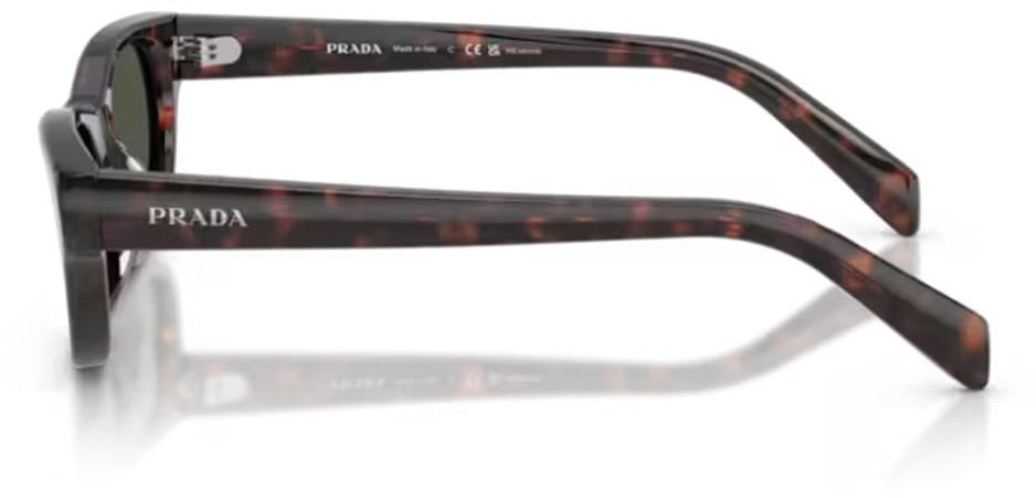 Prada 0pr C08s Tortoiseshell Acetate Sunglasses Grijs
