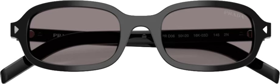 Prada 0pr D06s Rectangular Acetate Sunglasses Neutraal