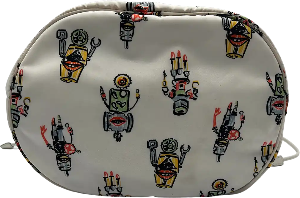 Prada Prada Robot Bag Nylon white rare / good Wit