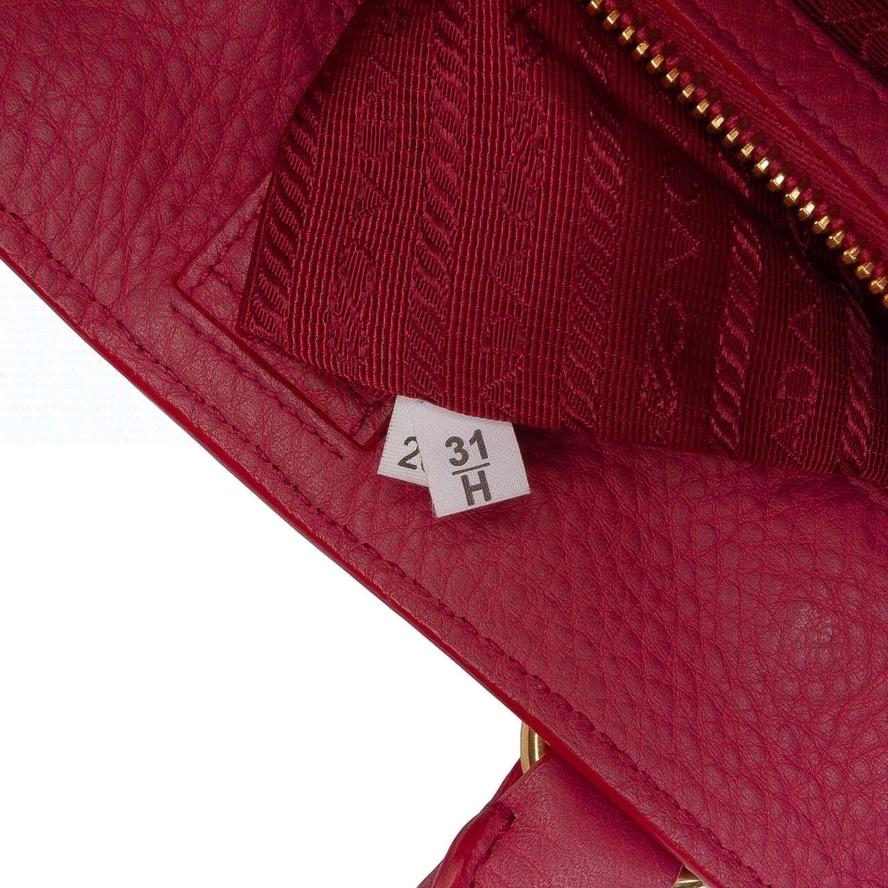 Prada Vitello Daino Open Convertible Tote Roze