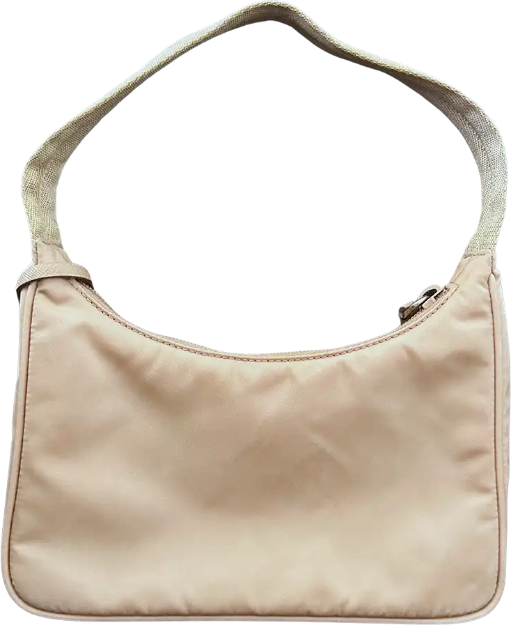 Prada Prada Re-Edition 2000 Mini Bag made of Re-Nylon beige / very good Beige