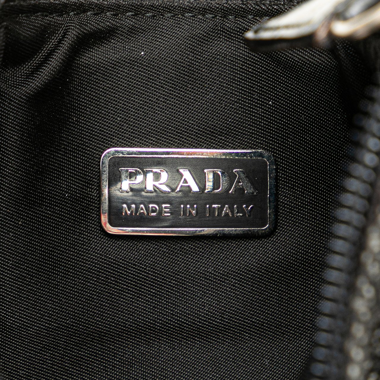 Prada Wool Shoulder Bag Grijs