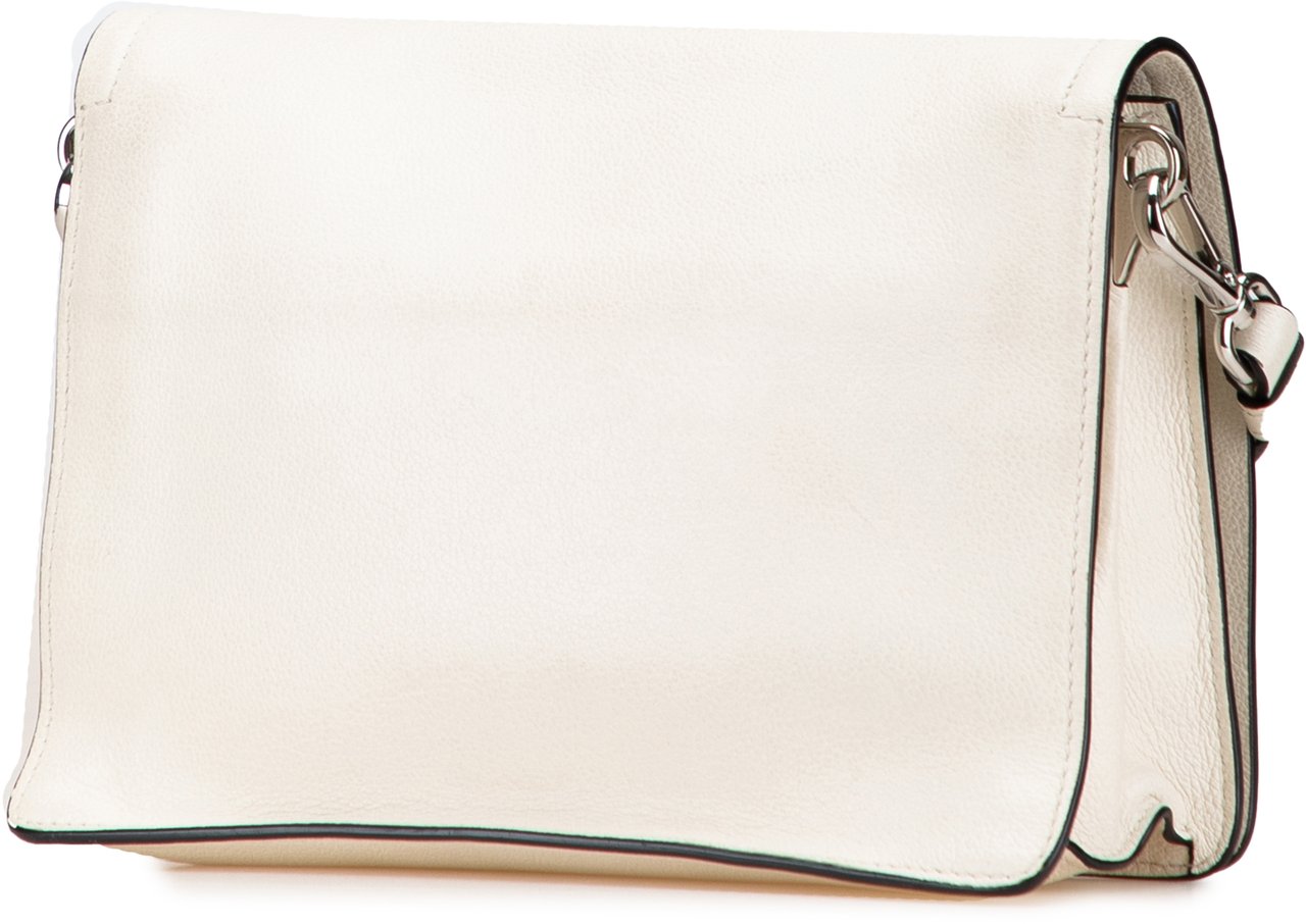 Prada Glace Calf Crossbody Wit