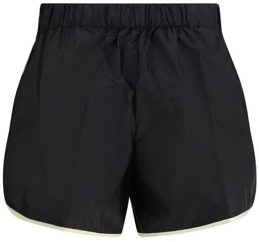 Prada Black Recycled Polyamide Bermuda Shorts Zwart