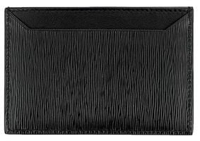 Prada Prada Black Calfskin Wallet Zwart