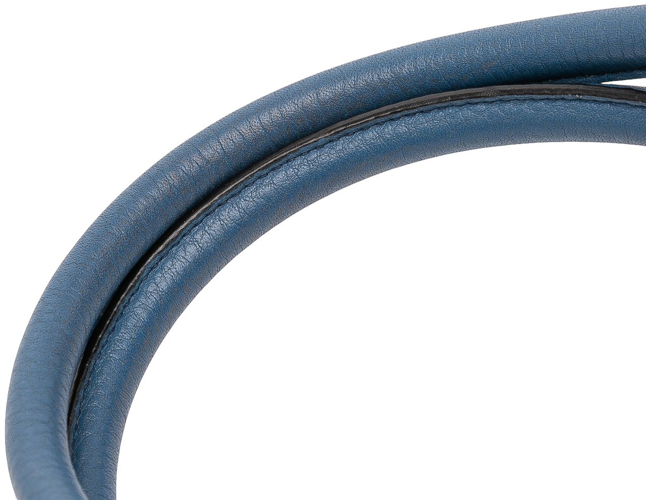 Prada Vitello Daino Double Handle Satchel Blauw