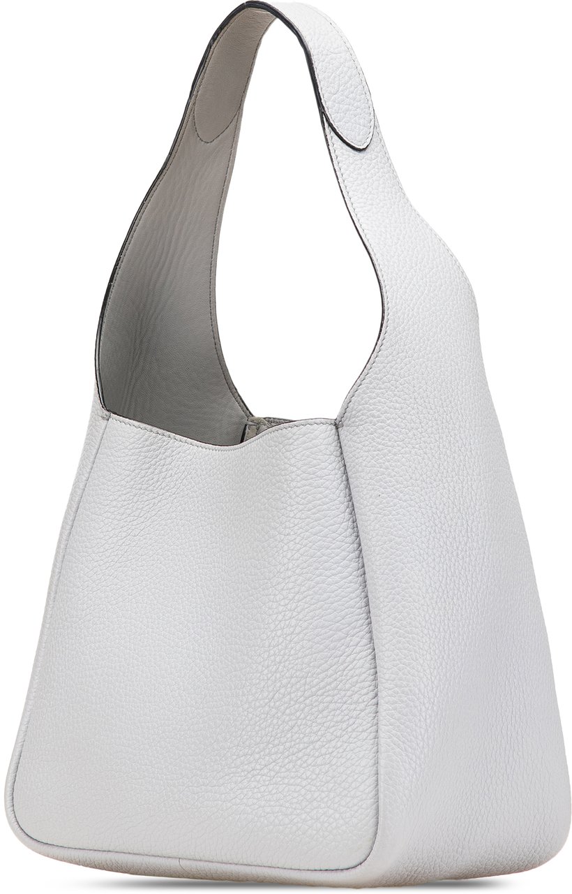 Prada Vitello Daino Dynamique Hobo Wit
