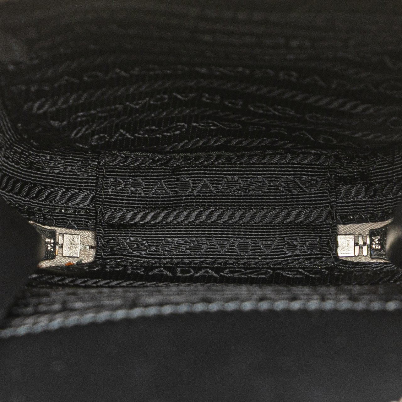 Prada Saffiano Harness Crossbody Pouch Wit