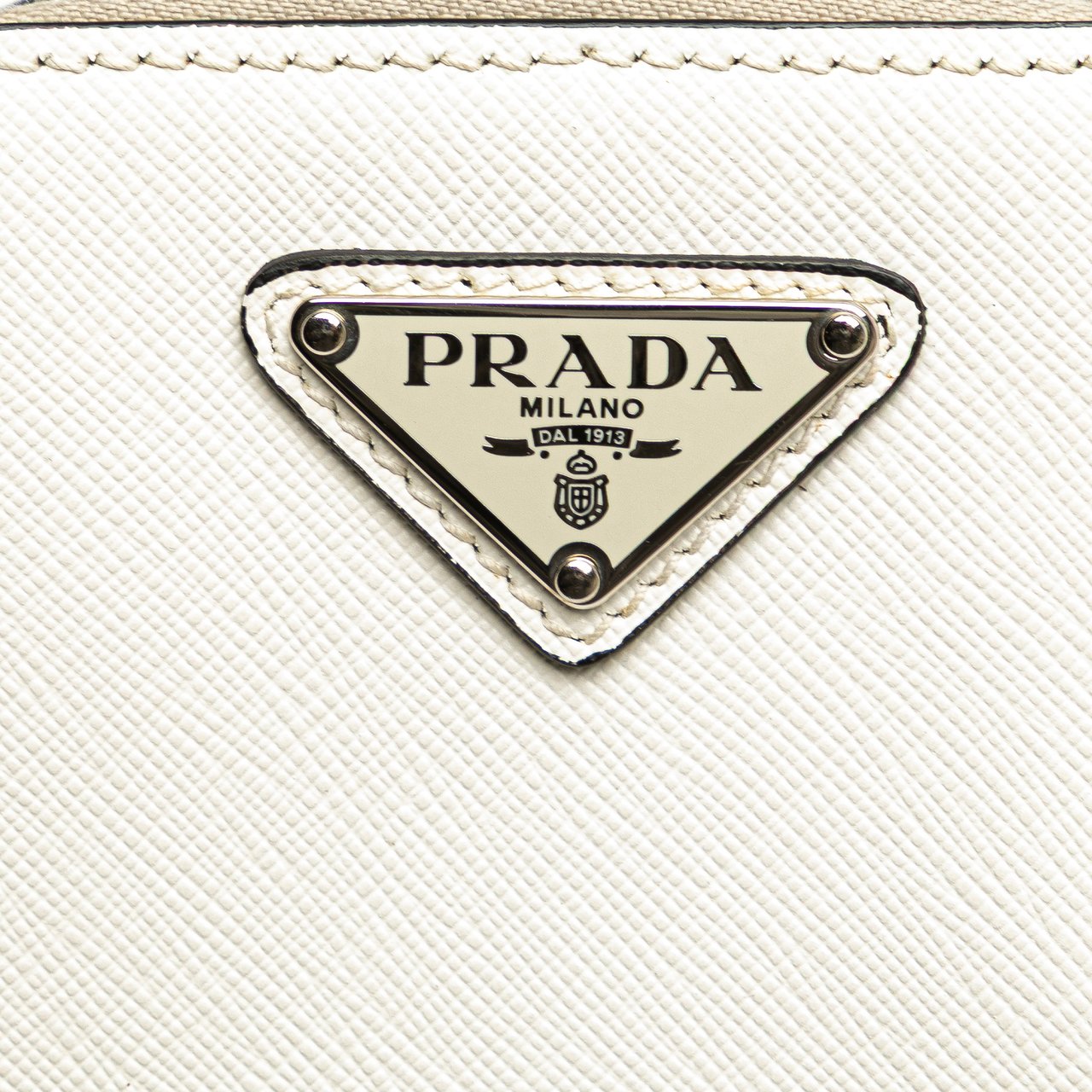 Prada Saffiano Harness Crossbody Pouch Wit