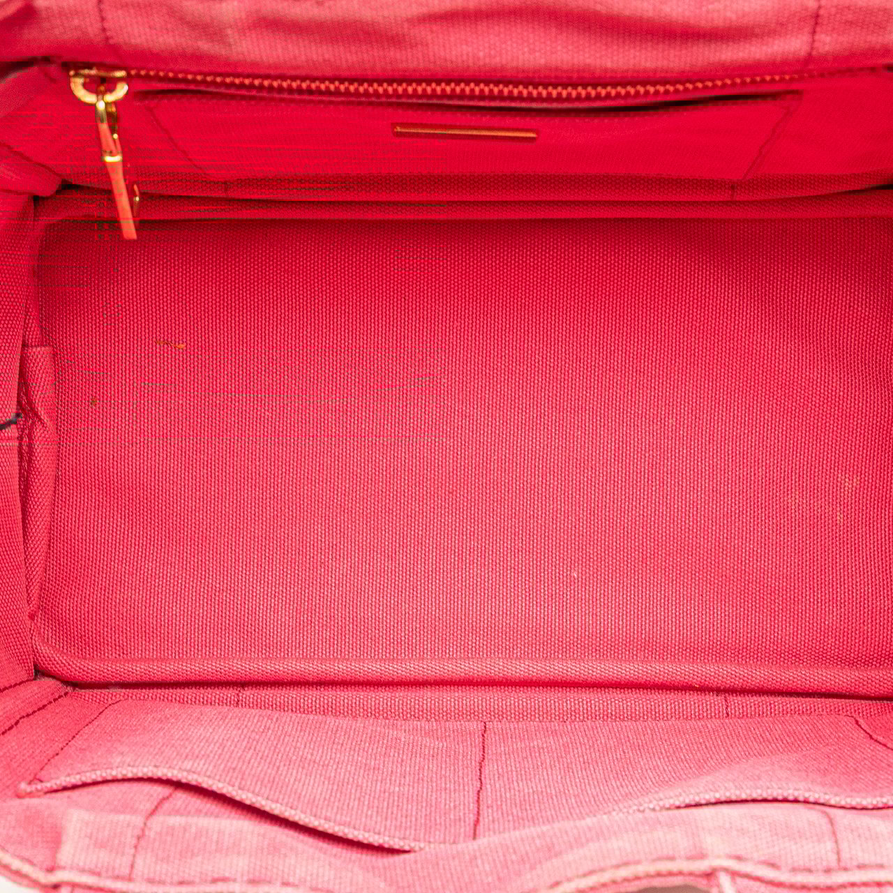 Prada Small Canvas Canapa Logo Satchel Roze