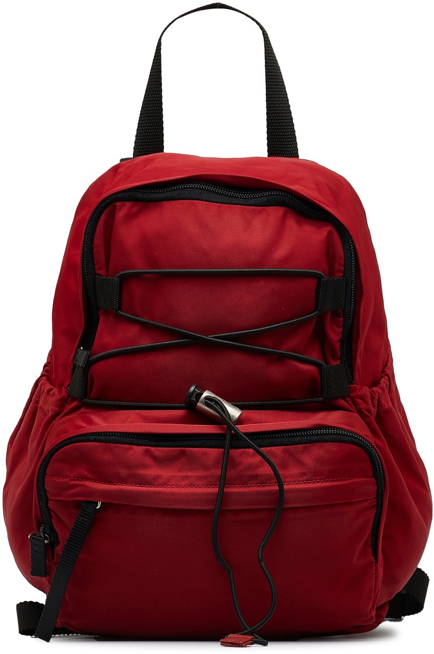Prada Tessuto Backpack Rood
