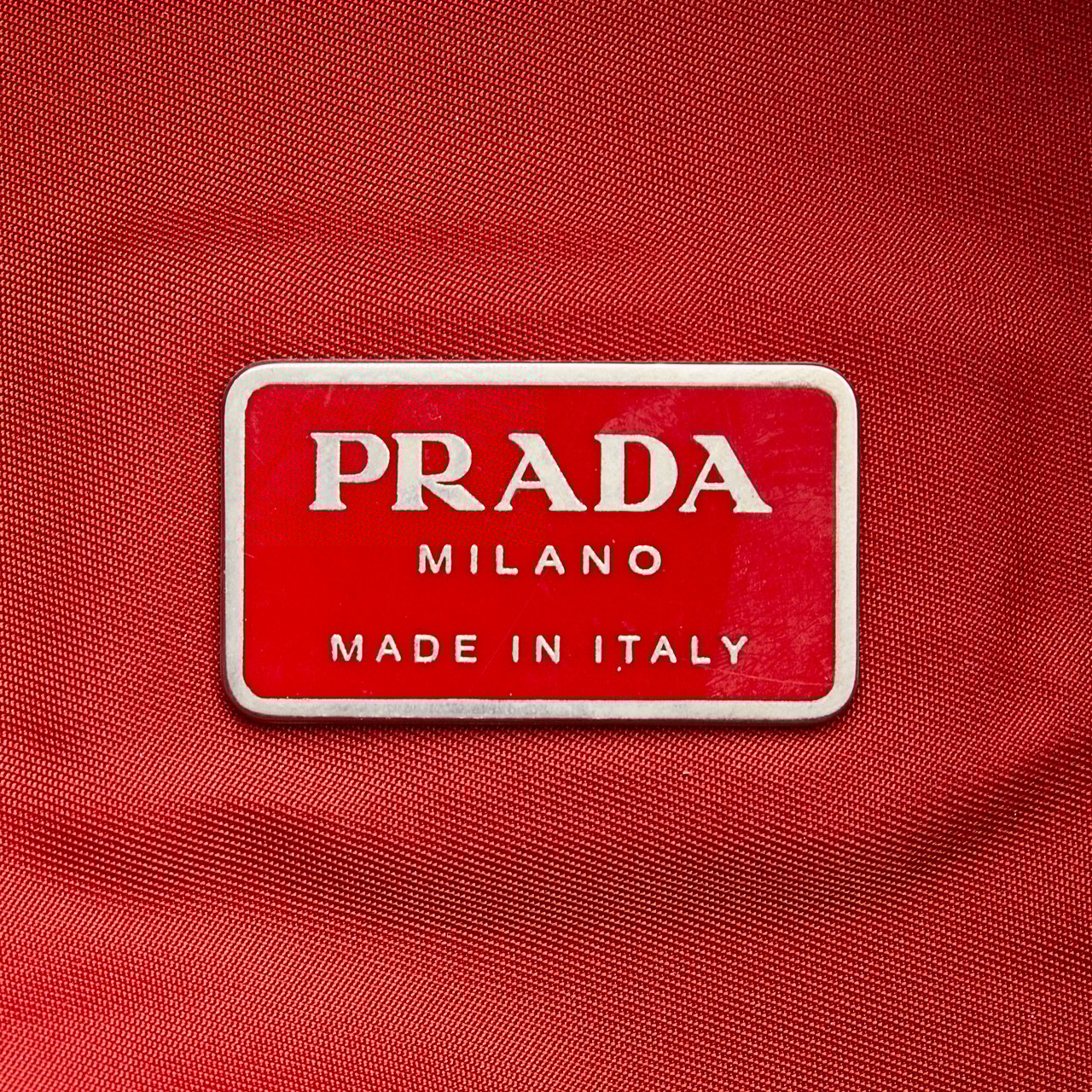 Prada Tessuto Backpack Rood