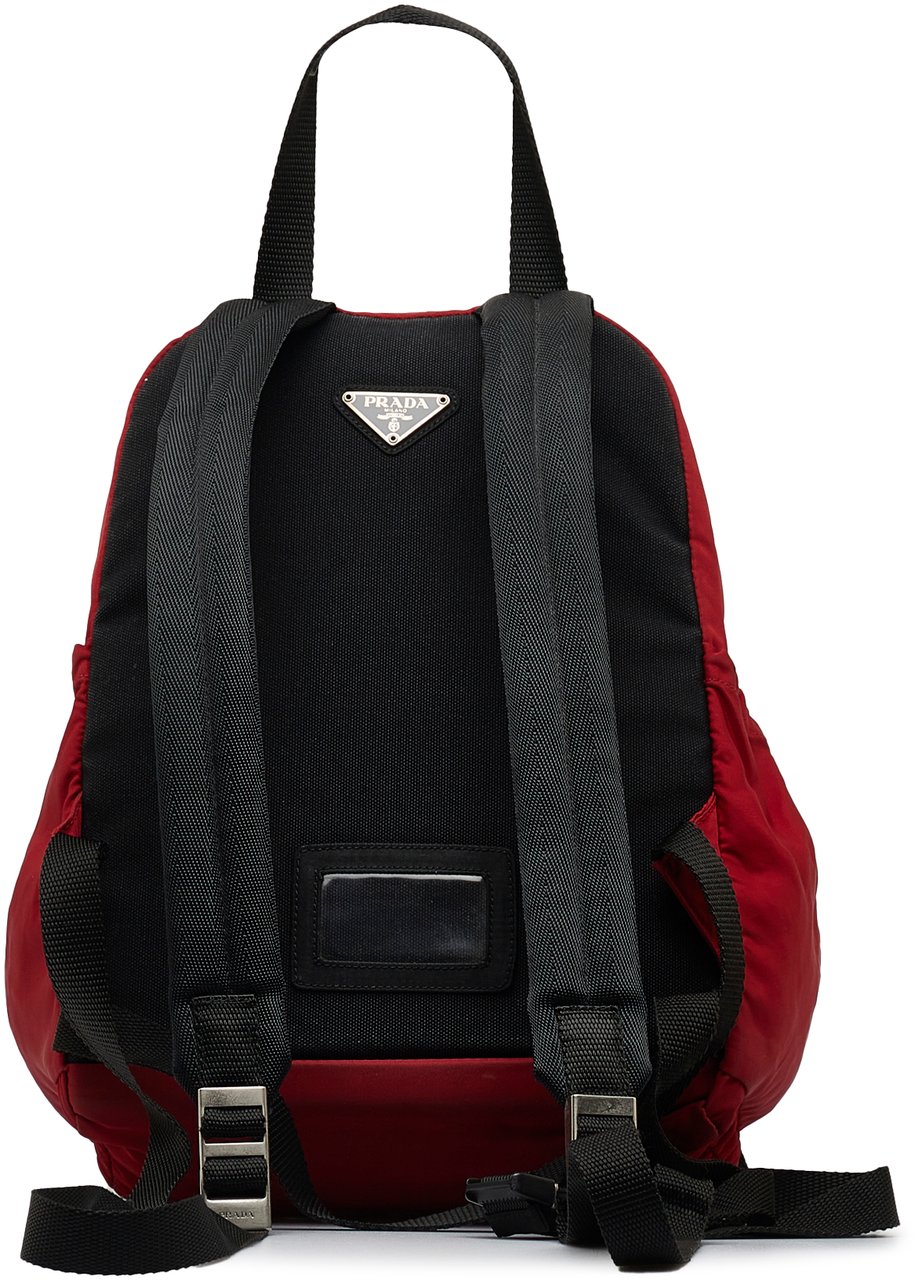 Prada Tessuto Backpack Rood