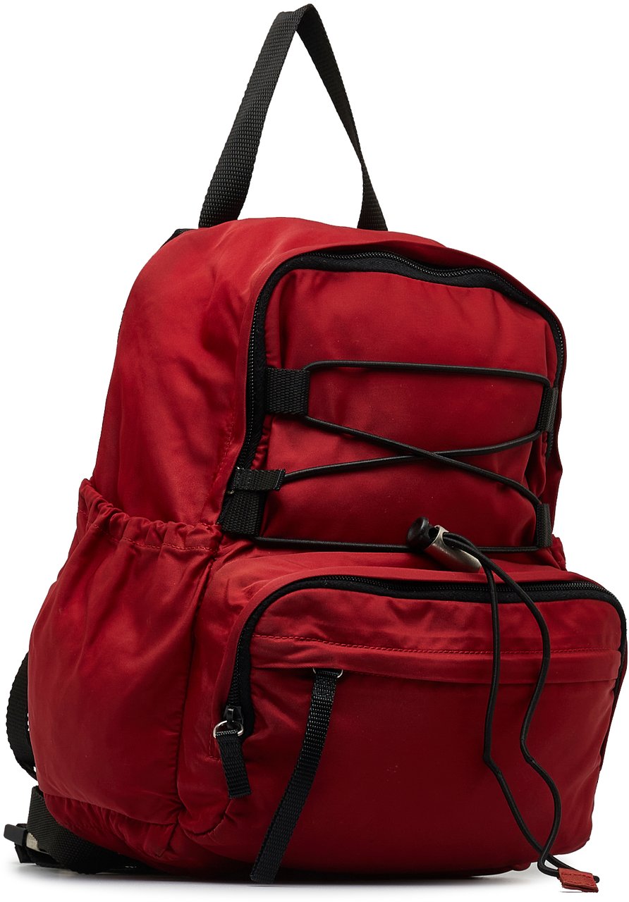 Prada Tessuto Backpack Rood