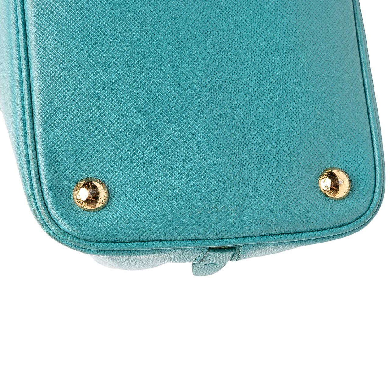 Prada Large Saffiano Lux Promenade Satchel Blauw