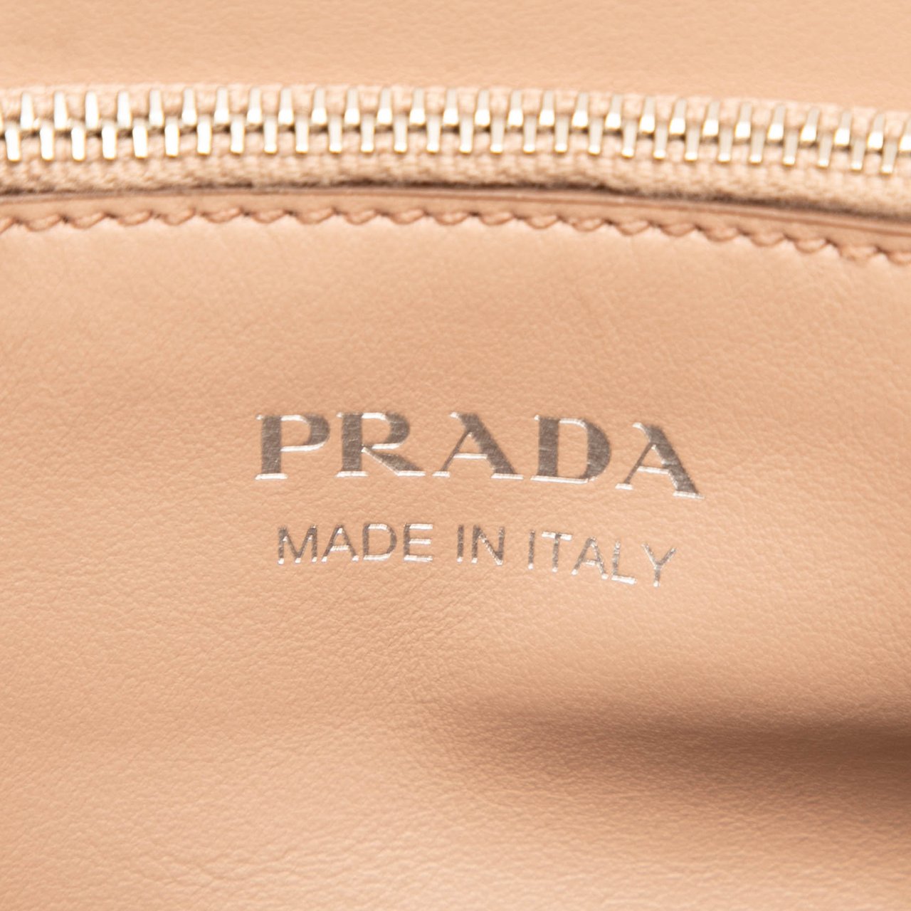 Prada Saffiano Cuir Monochrome Envelope Crossbody Bruin