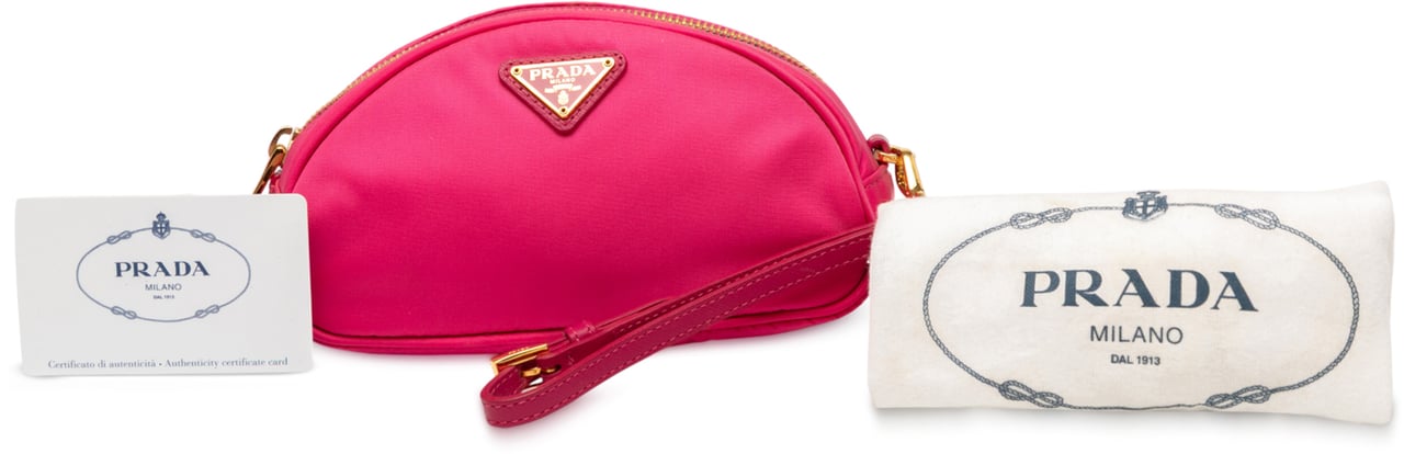 Prada Tessuto Pouch Roze
