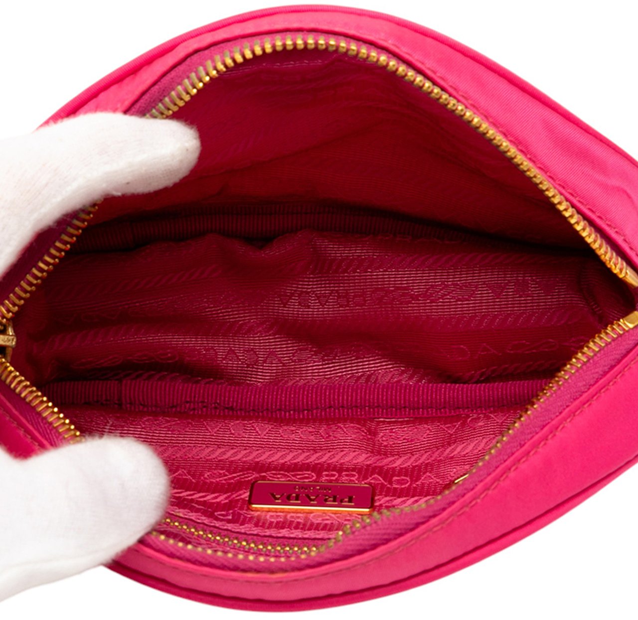 Prada Tessuto Pouch Roze
